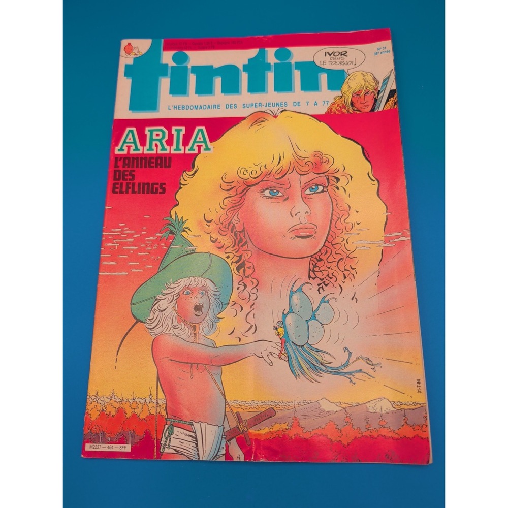 #72 The Journal of Tintin N464 July 31, 1984 Aria the Ring of Elflings